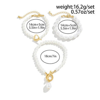 Collar Perla Infinite + Pulseras de REGALO