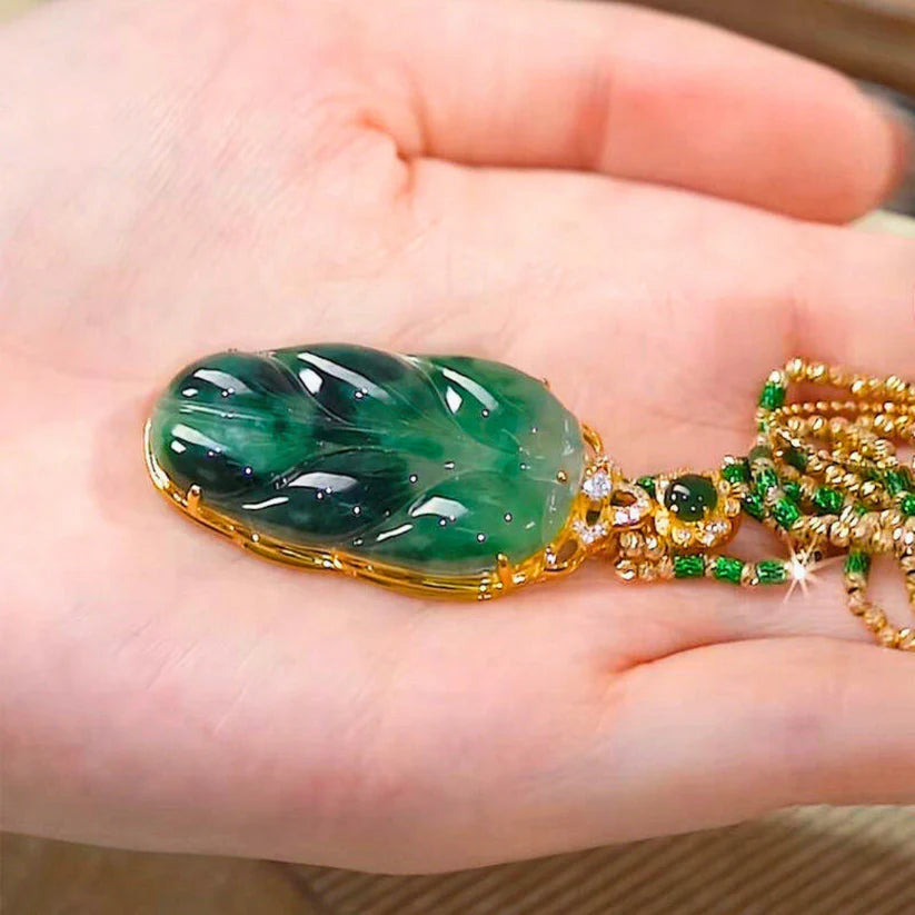 2x1 Collar de la Fortuna y Bienestar, Jade Natural + REGALO