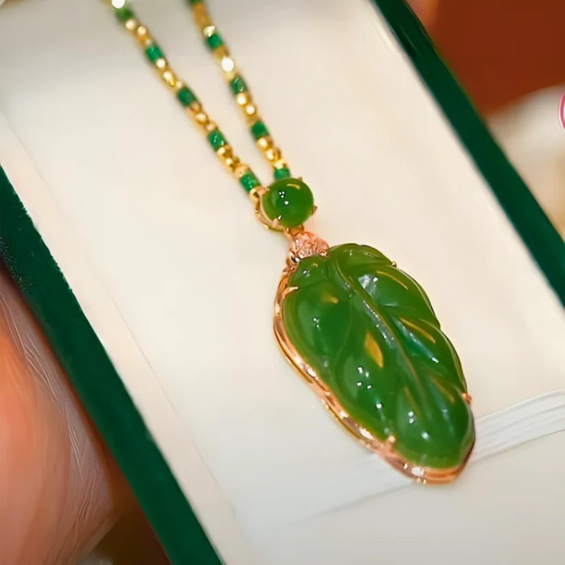 2x1 Collar de la Fortuna y Bienestar, Jade Natural + REGALO