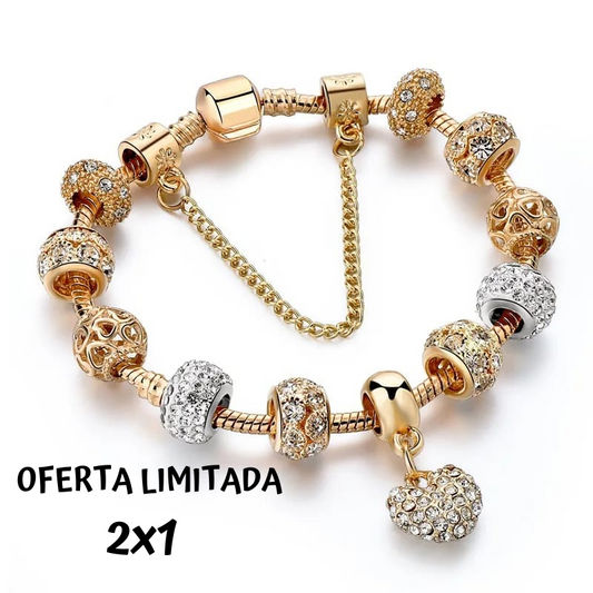 Pulsera de energías "Corazón Brillante"