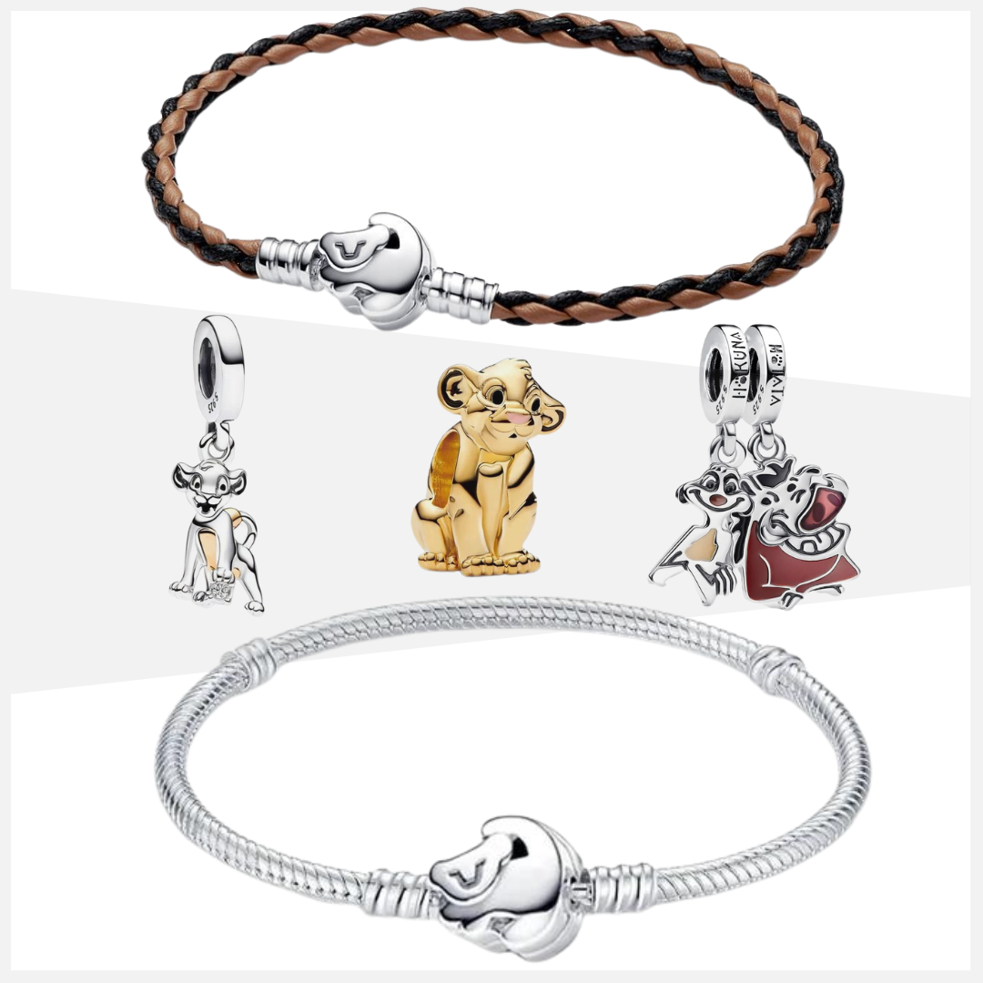 Pulsera HAKUNA MATATA + 3 CHARMS, OFERTA LIMITADA