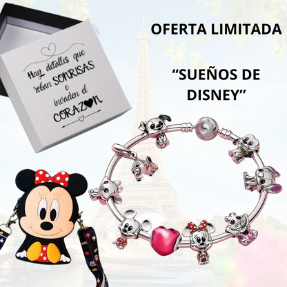 Pulsera "Sueños de Disney" OFERTA 50% + BOLSO DE REGALO