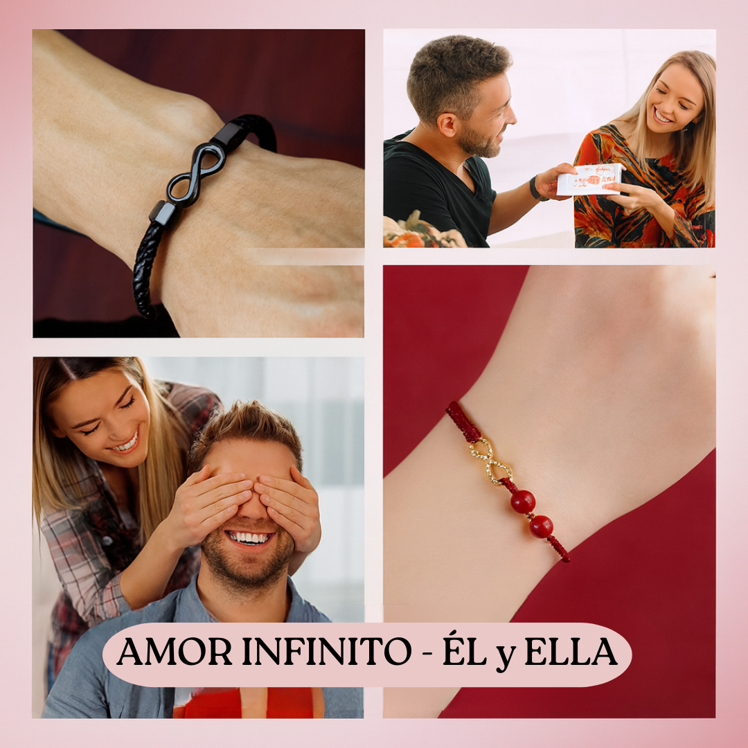 Pulseras de Amor Infinito – Para Él y para Ella