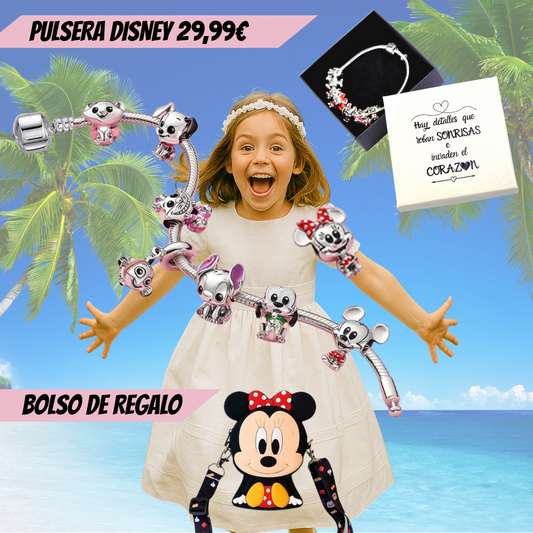 Pulsera "Sueños de Disney" OFERTA 50% + BOLSO DE REGALO